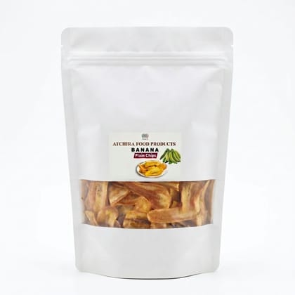 Atchira Food Products Banana Plain Chips - 150 gm - 150 gm - One resealable pouch