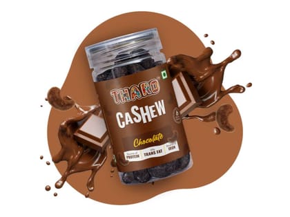 Tharo Roasted Cashews Chocolate – Sweet Healthy Snack Tharo Roasted Cashews Chocolate – Sweet Healthy Snack