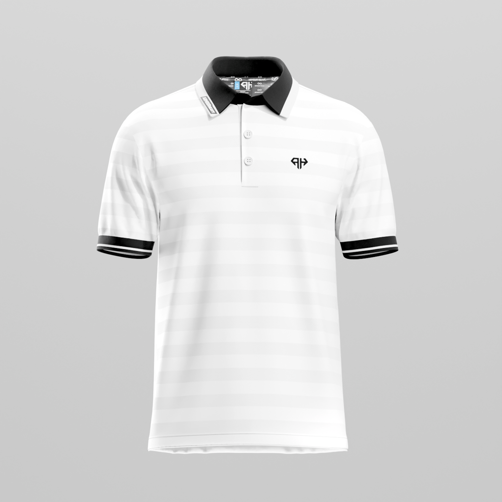 AH Classic White Golf Polo