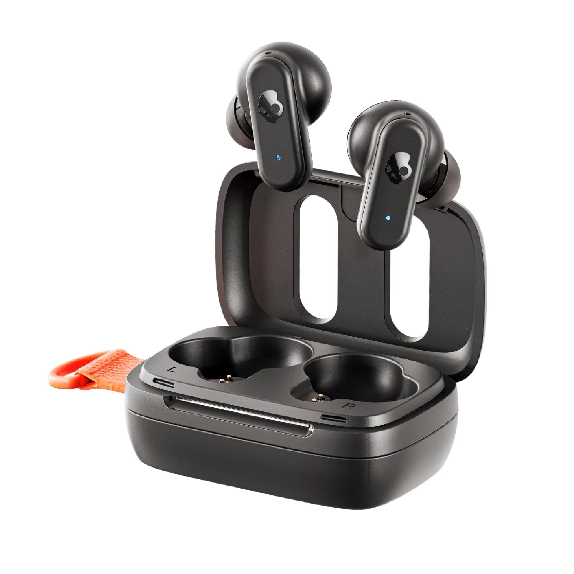 Skullcandy Dime 3 True Wireless Earbuds | Multipoint Bluetooth Pairing, 20-Hour Battery Life, Built-in Mic, Auto Connect | Compatible with iPhone & Android Black Skullcandy Dime 3 True Wireless Earbuds | Multipoint Bluetooth Pairing, 20-Hour Battery Life
