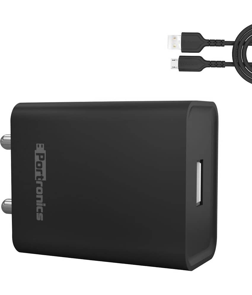Portronics - USB 2.4A Wall Charger