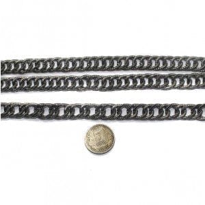 Metal Chain Black Antique 1 Mtr-Black / Iron
