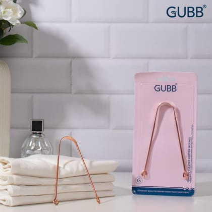 GUBB Copper Tongue Cleaner For Kids & Adults | Easy to use | Simple Design | Made up of 100% Pure Copper | Optimal for Oral Hygiene and Bad Breath Treatment | Ayurvedic Tongue Scraper For Bad Breath ( GUBB Copper Tongue Cleaner For Kids & Adults | Easy to use | Simple Design | Made up of 100% Pure Copper | Optimal for Oral Hygiene and Bad Breath Treatment | Ayurvedic Tongue Scraper For Bad Breath (