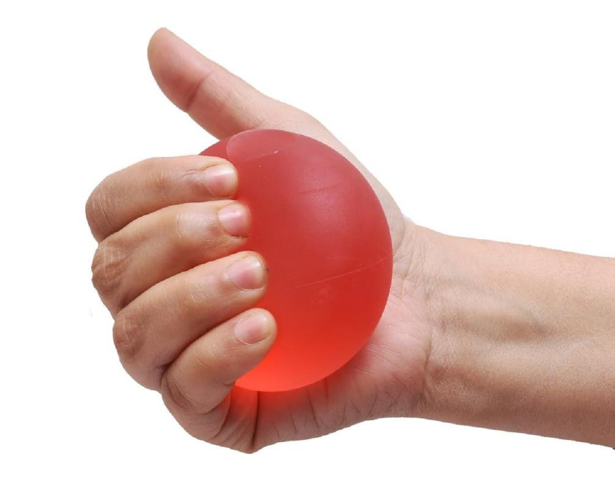 EZYFIT Hand Exercise Silicone Gel Ball for Hand Therapy, Exercise, Arthritis, Finger, Wrist, Carpal Tunnel, Pain Relief, Grip Exerciser Strengthening, Squeeze Ball, Exercise Stress Relief Ball