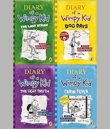 Diary of a Wimpy Kid (3) : The Last Straw + Diary of a Wimpy Kid 4: Dog Days + The Ugly Truth + Cabin Fever