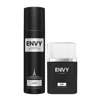 Envy Pack of 2 Noir 120ml Deo & Noir 50ml Perfume Each