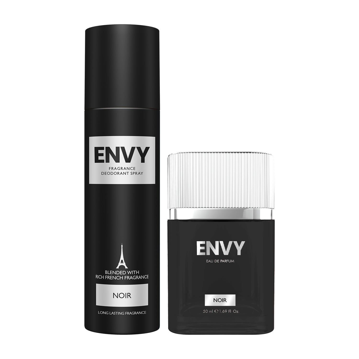 Envy Pack of 2 Noir 120ml Deo & Noir 50ml Perfume Each