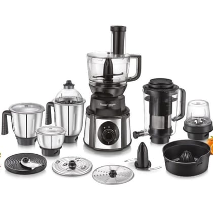 Prestige Endura Pro 1000 Watt Multi Functional Mixer Grinder | Heavy-Duty Ball Bearing Copper Motor | 6 Jars with Food Processing Attachments | 14 Functions in One | 5Y Motor Warranty Prestige Endura Pro 1000 Watt Multi Functional Mixer Grinder | Heavy-D Prestige Endura Pro 1000 Watt Multi Functional Mixer Grinder | Heavy-Duty Ball Bearing Copper Motor | 6 Jars with Food Processing Attachments | 14 Functions in One | 5Y Motor Warranty Prestige Endura Pro 1000 Watt Multi Functional Mixer Grinder | Heavy-D