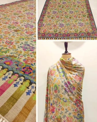 Pashmina Kani Collection – Handwoven Shawls Blending Heritage Craft with Contemporary Elegance | Heritage Design Inc