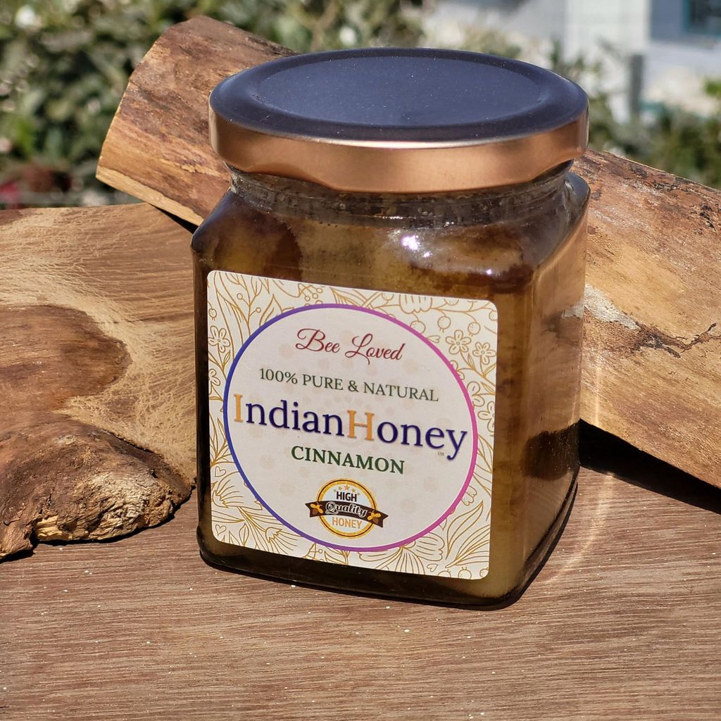 IndianHoney Cinnamon Honey The Perfect Sweetener With A Touch Of Spice For Your Daily Wellness