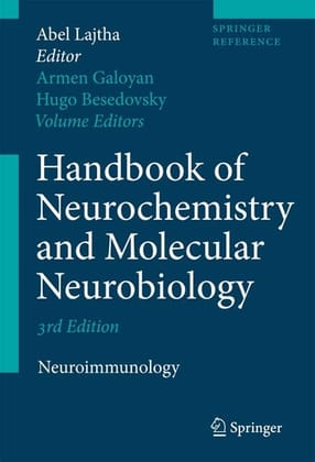Hand book of Neurochemistry and Molecular Neurobiology 3rd Edition