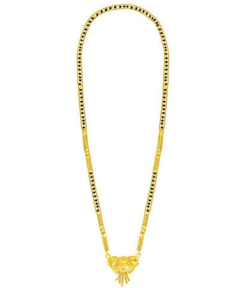 shankhraj mall - Golden Mangalsutra ( Pack of 1 )