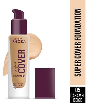 Hilary Rhoda Matte Liquid For All Skin Types Skin Ivory Foundation Pack of 1