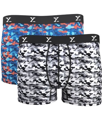 XYXX Pack of 2 Modal Trunks For Men's ( Multicolor )