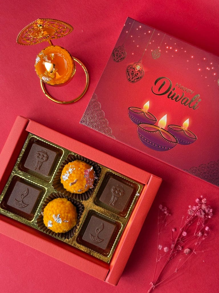 2 Mithai Candles 4 Diwali Theme Chocolate