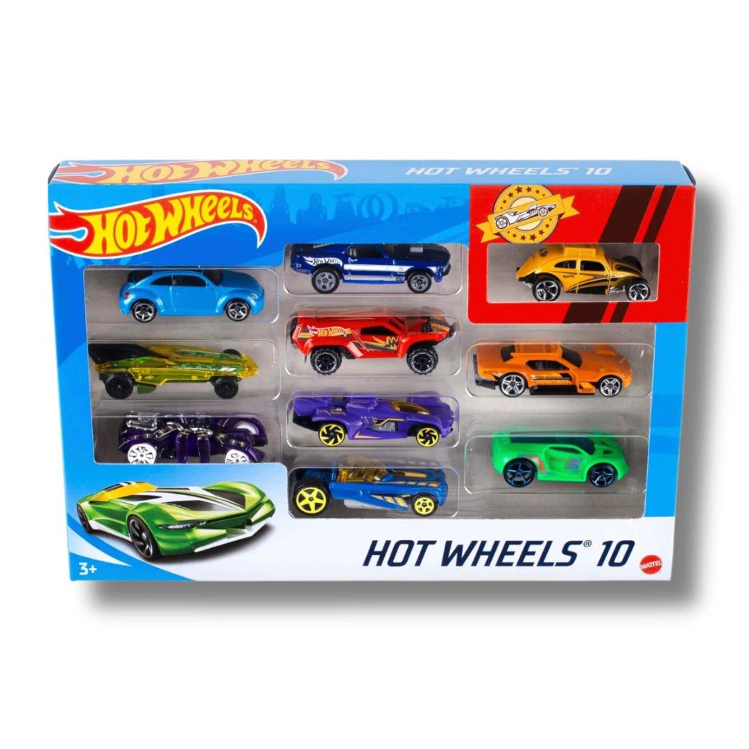 10 Pcs Hot Wheels Car Die Cast Metal Car