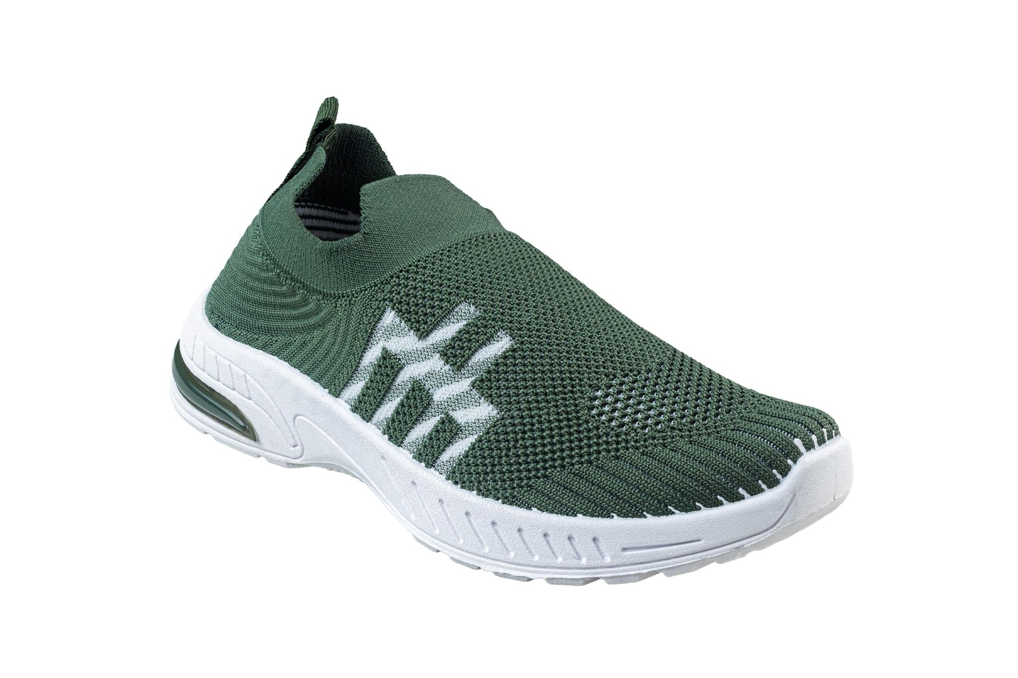 Strap On Girls Mehndi / White Sports Shoe-Mehndi/White / 11