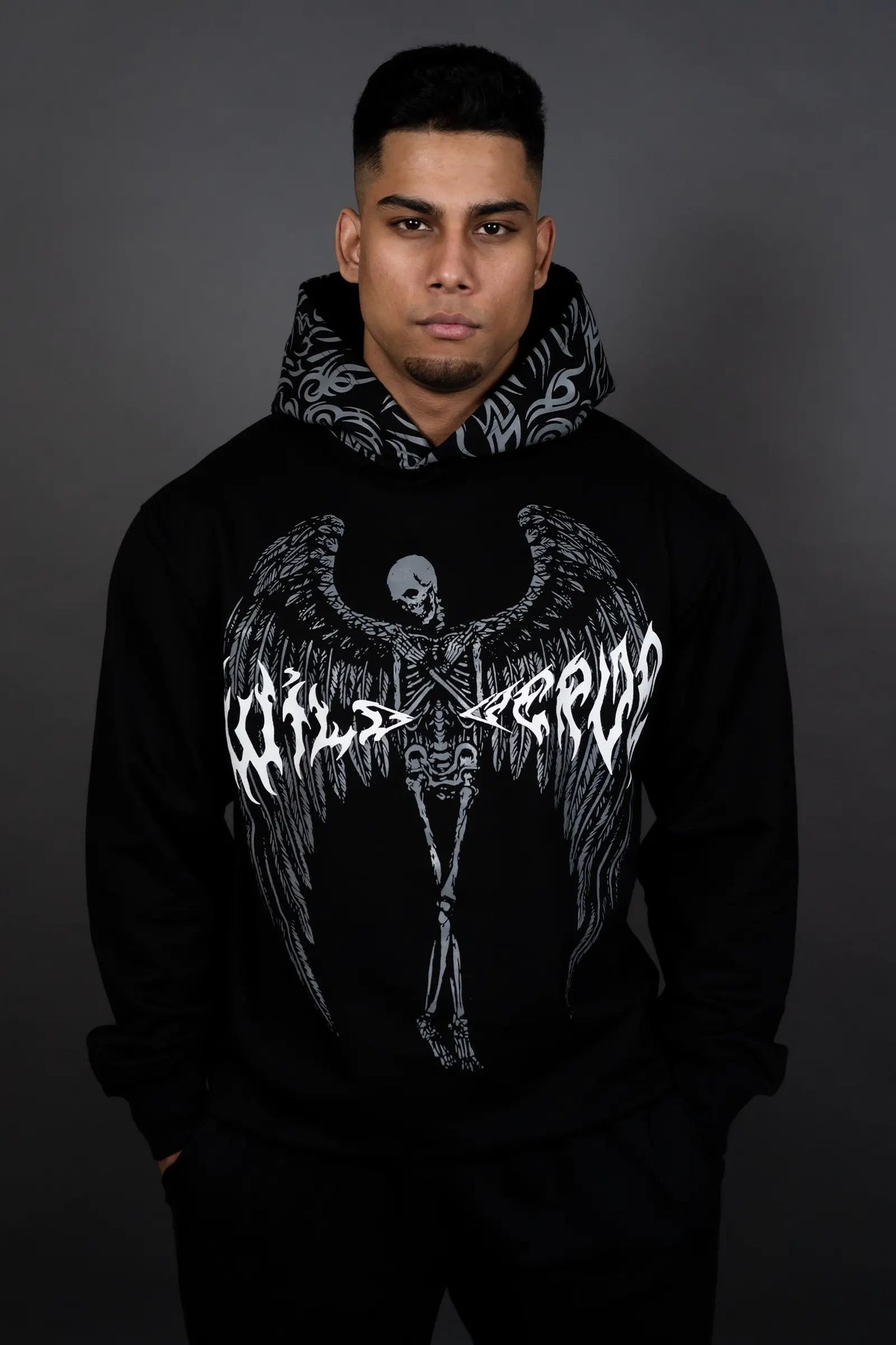 DARK UMBRA HOODIE (BLACK)-S