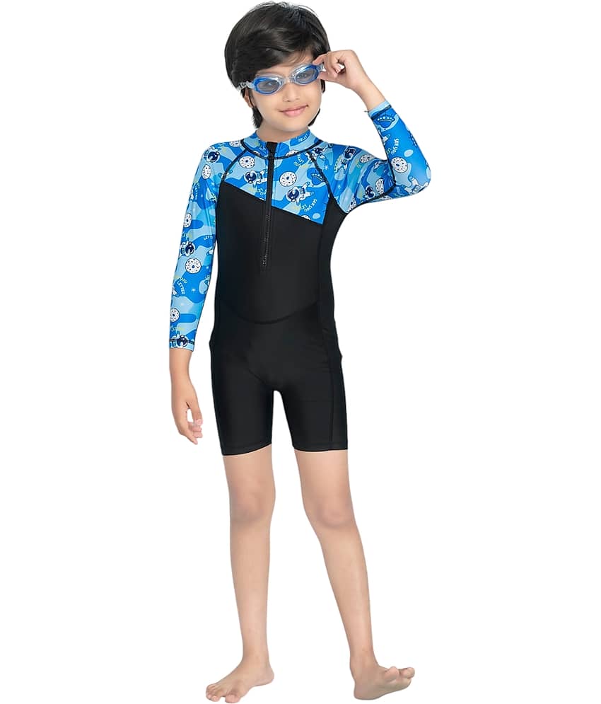 Aarika Boys Swimming Suit Sets ( Pack of 1 , Blue )