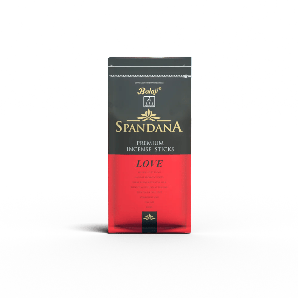 Balaji Spandana Love Incense  Zipper - 100 GMS