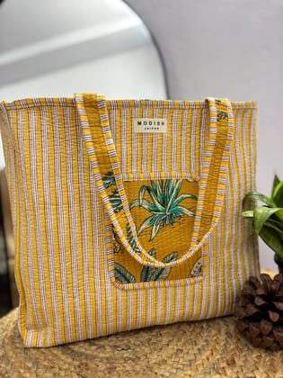 Handcrafted Reversible Tote Bag (Copy)