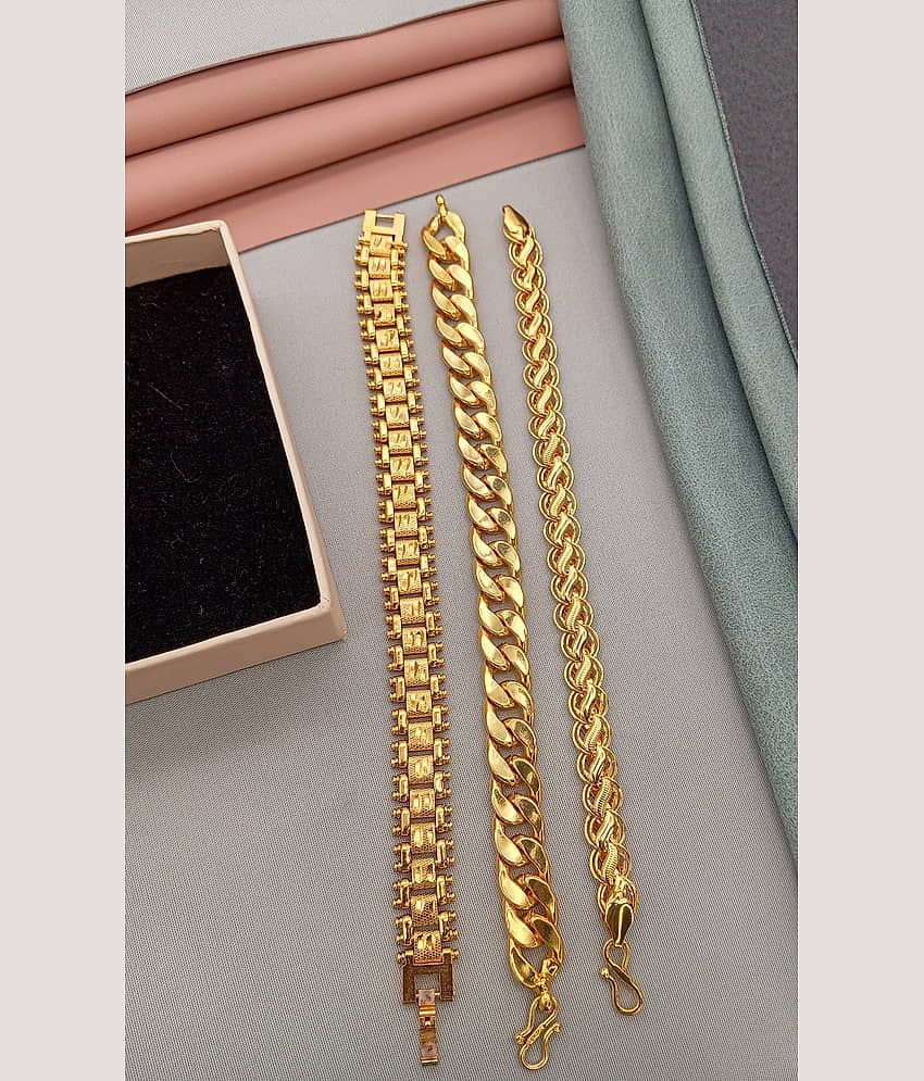 RANEM Gold Bracelet ( Pack of 1 )