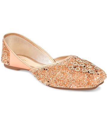 JM Looks Peach Women's Casual Ballerinas