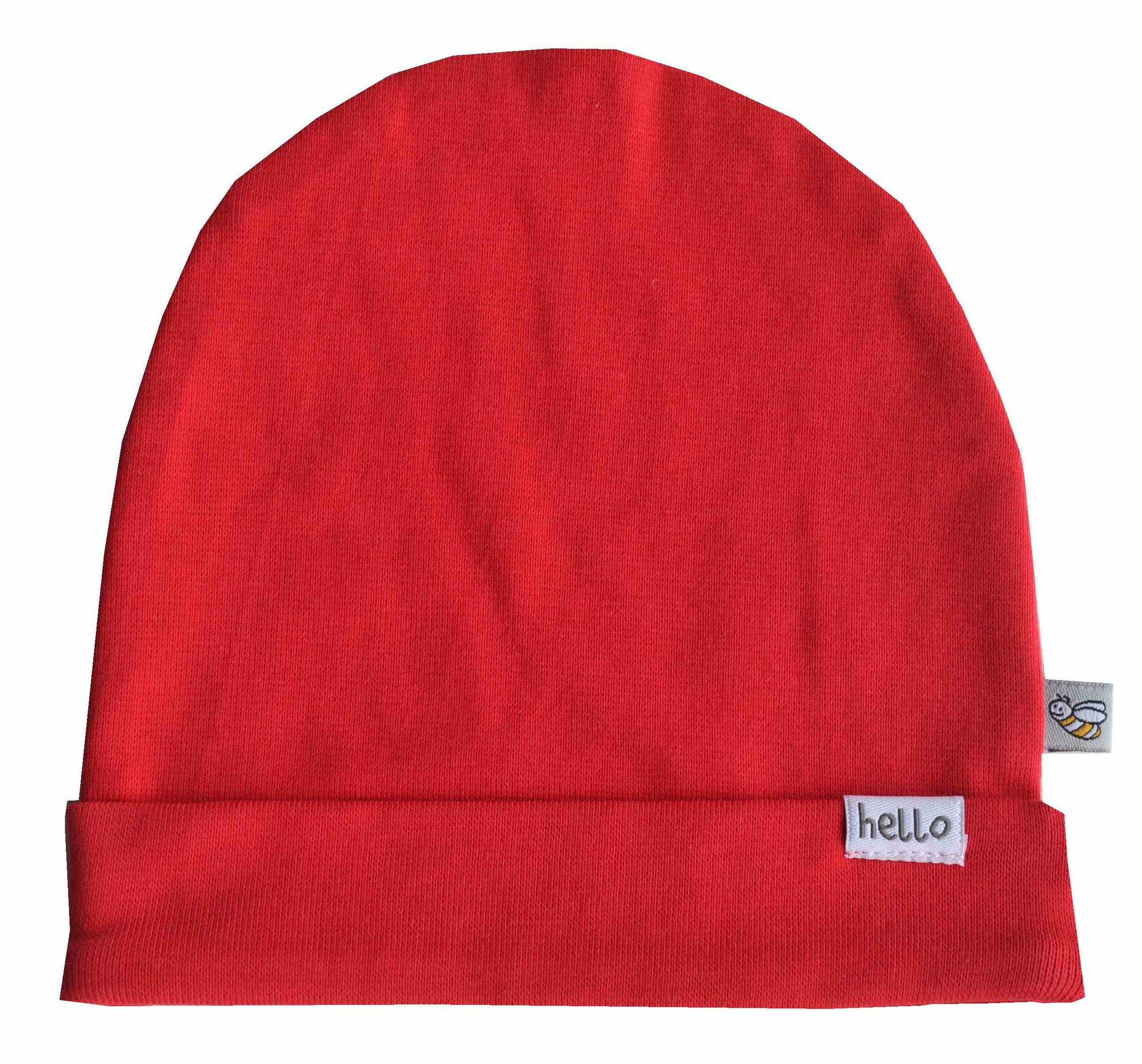 Baby's Red Beanie Cap
