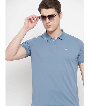 OGEN Pack of 1 Cotton Blend Regular Fit Solid Half Sleeves Men's Polo T Shirt ( Nude )