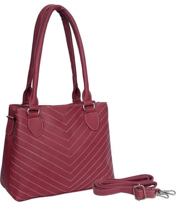 Leather Land Sling Bag Faux Leather Set of 1 ( Tan )