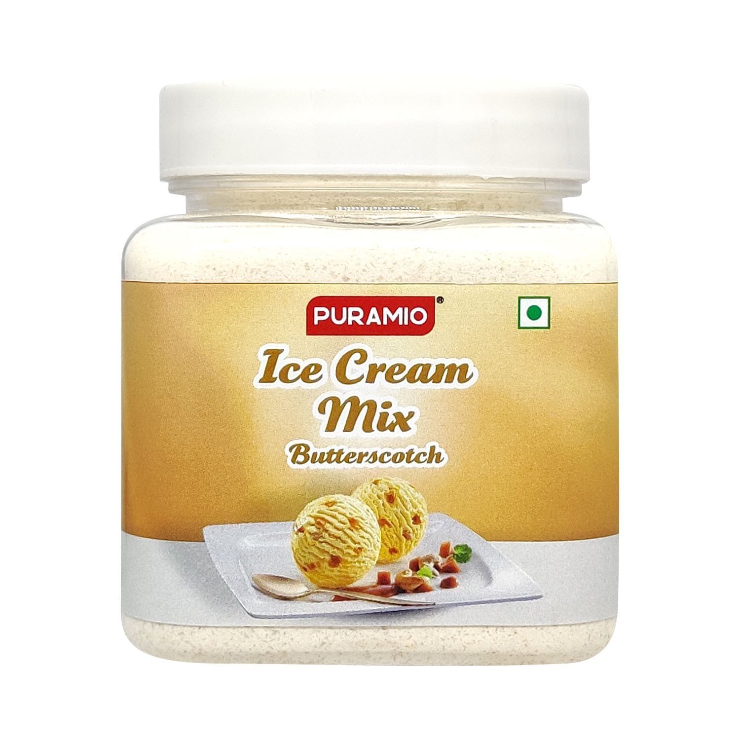 Puramio Ice Cream Mix, (Butterscotch), 250 gm