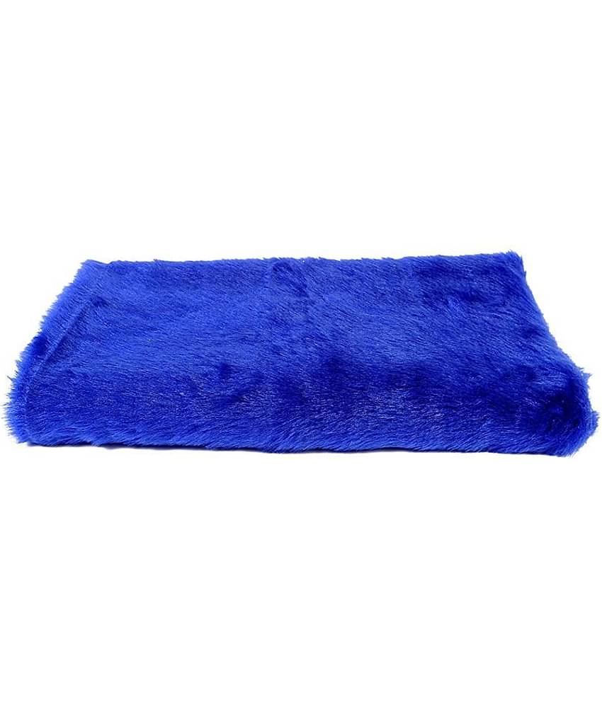 Vardhman Fur Cloth Royal Blue