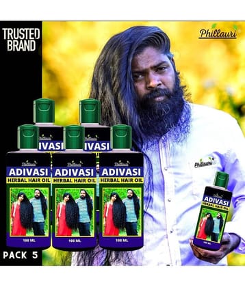 Phillauri - Anti Hair Fall Olive Oil 500 ml ( Pack of 5 )
