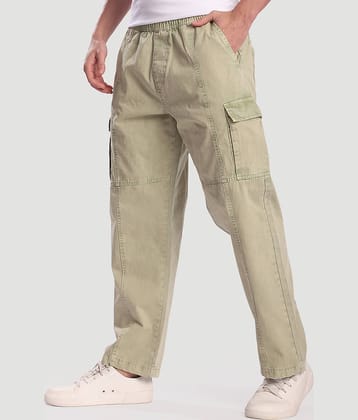 Bene Kleed Relax Men's Cargos - Olive ( Pack of 1 )