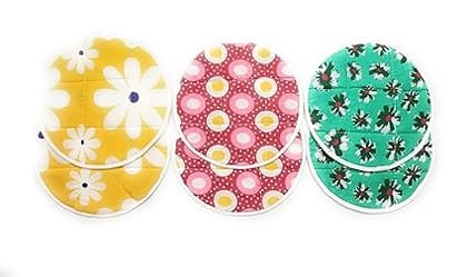 Round Roti Cover ( Pack of 2 ) Random color 