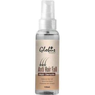 Globus Naturals Hair Serum for Anti-Hair Fall Frizz Control, Smooth Finish & Instant Shine (100 ml)