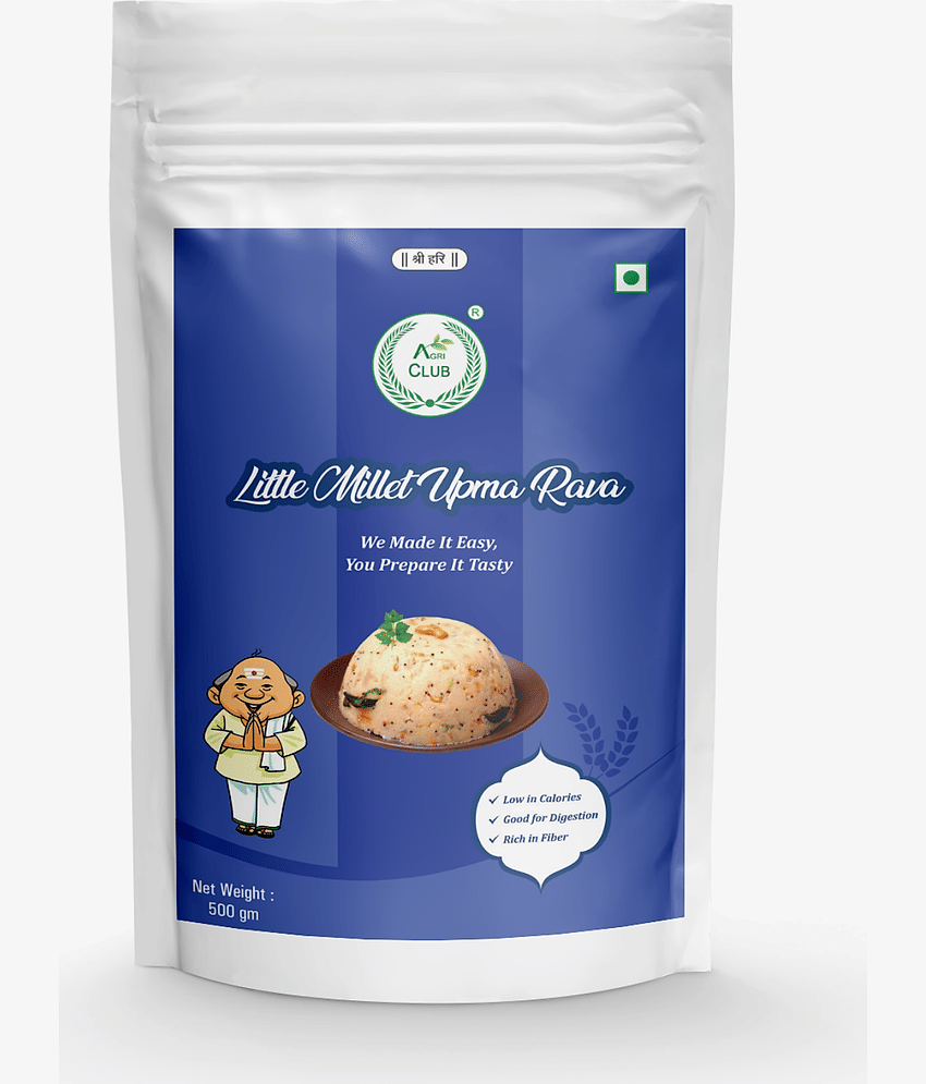 AGRI CLUB Little Millet Upma Rava 400 gm