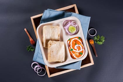 Paneer Lababdar Rumali Roti Lunchbox