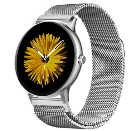 Fire Boltt Phoenix Ultra Smart Watch(BSW138) with 1.39"Inch Display, Bluetooth Calling, Metal Body with 120+ Sports Modes, SpO2- Silver