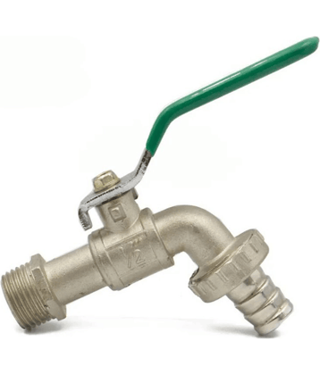 Dalton Brass Nozzle Tap 1/2" Faucet for Washing Machine Brass Bathroom Tap (Bib Cock)