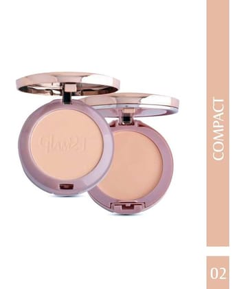 Glam21 Beauty Bright BB 2-in-1 Compact Powder Long Lasting Matte Finish 24gm Natural Beige-02