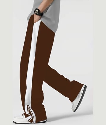 ENITOR Brown Polyester Men's Trackpants ( Pack of 1 )