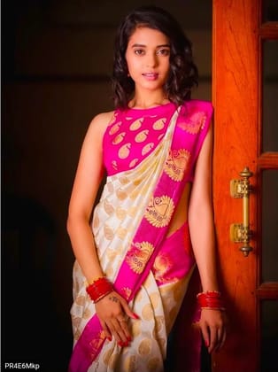 BEAUTIFUL RICH PALLU & JACQUARD WORK ON ALL OVER THE SAREE.