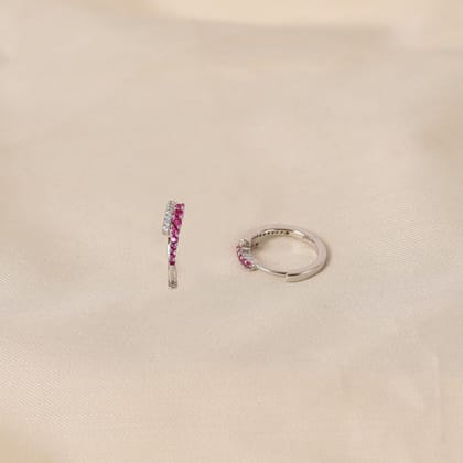 Narcissa Hoops - Pink