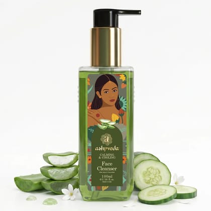 Ashpveda Aloe & Cucumber Face Cleanser 100ml Ashpveda Aloe & Cucumber Face Cleanser 100ml