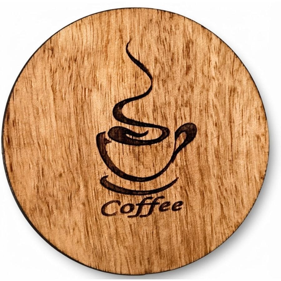 WOODEN CUP COASTER