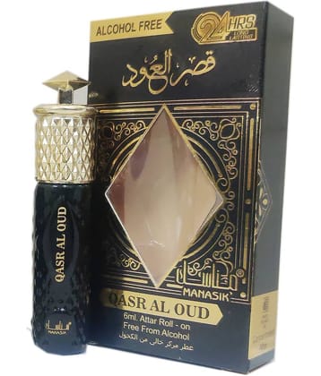 MANASIK QASR AL OUD Concentrated   Attar Roll On 6ml .