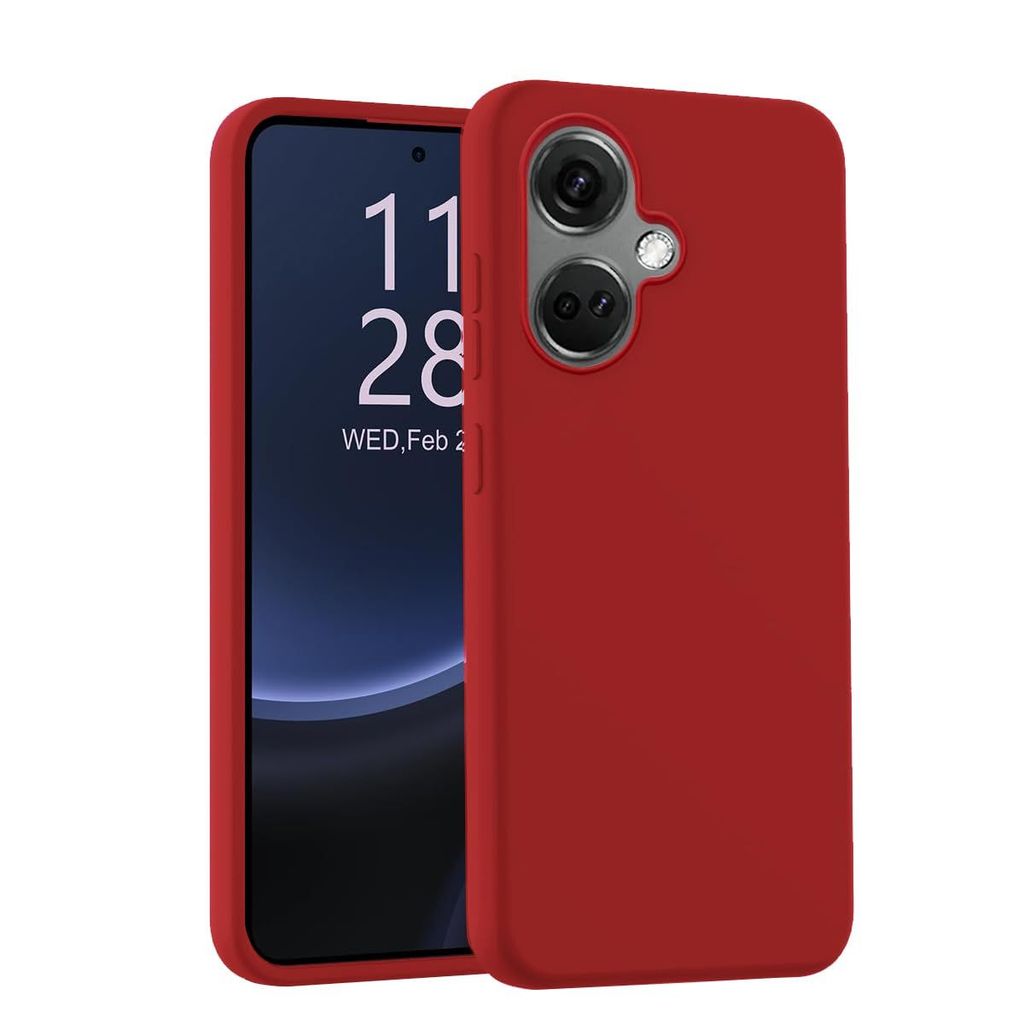 LIRAMARK Liquid Silicone Soft Back Cover Case for Oneplus Nord 3 5G