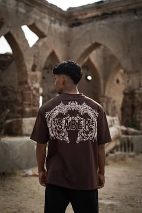The Ornamental Tee [BROWN]-XS