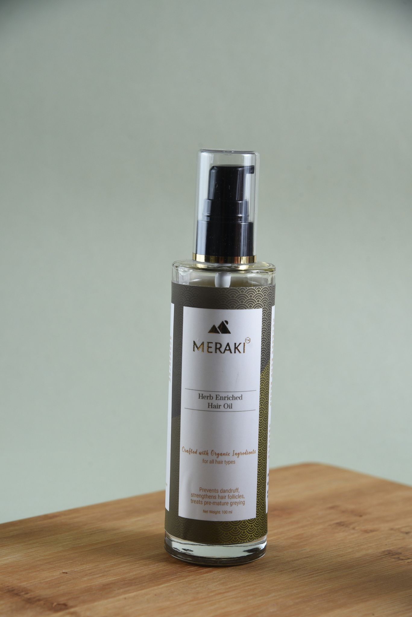 Meraki Beauty Herb Enriched Hair Oil, 100 ml